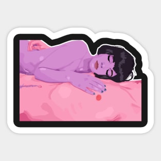 COUPLE SLEPPING Sticker